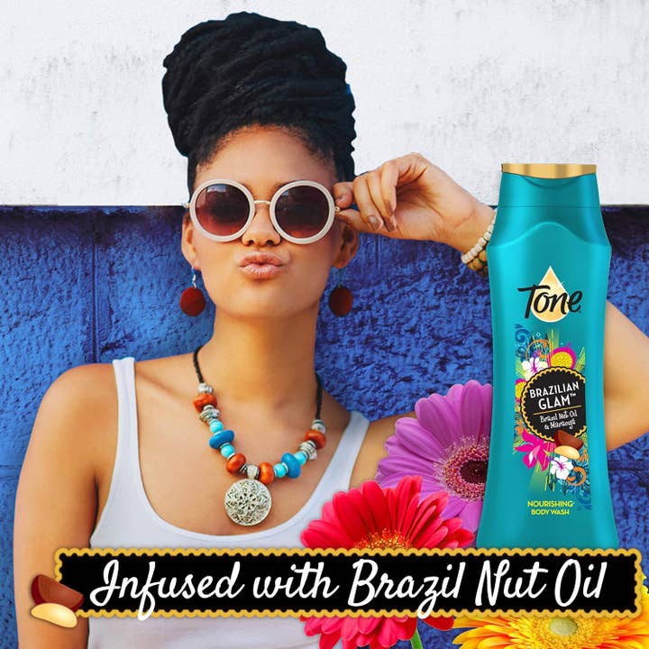 First Choice Buying - Wholesale Body Wash/Shower Gel - Tone Brazilian Glam Nourishing Body Wash, 18oz2