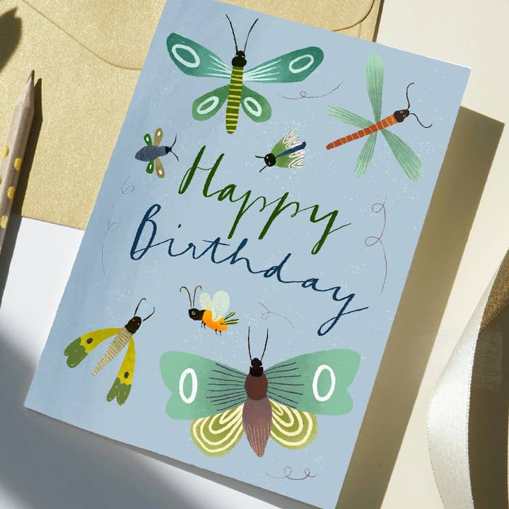 franzizo nachhaltige papeterie - Wholesale Congratulations Card - folding card” Birthday “with envelope