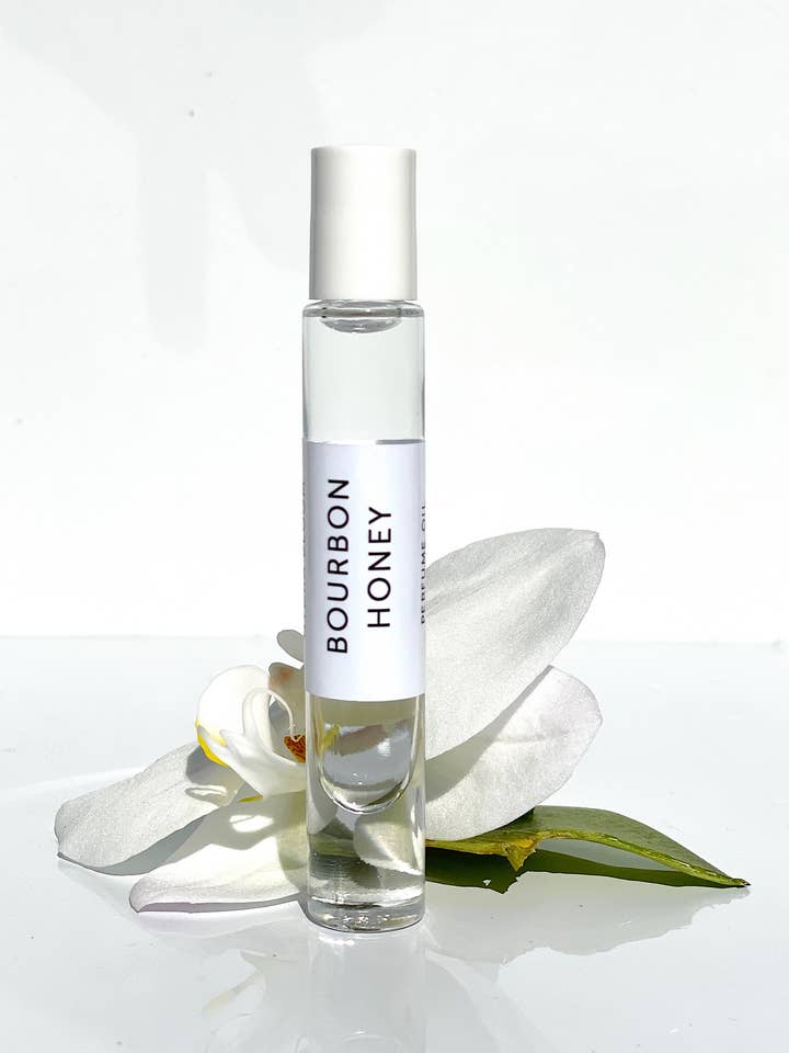 Bourbon Honey & Tabac Roll-on Perfume Oil Unisex Scents/Gift for wholesale by Hydra Bloom Beauty