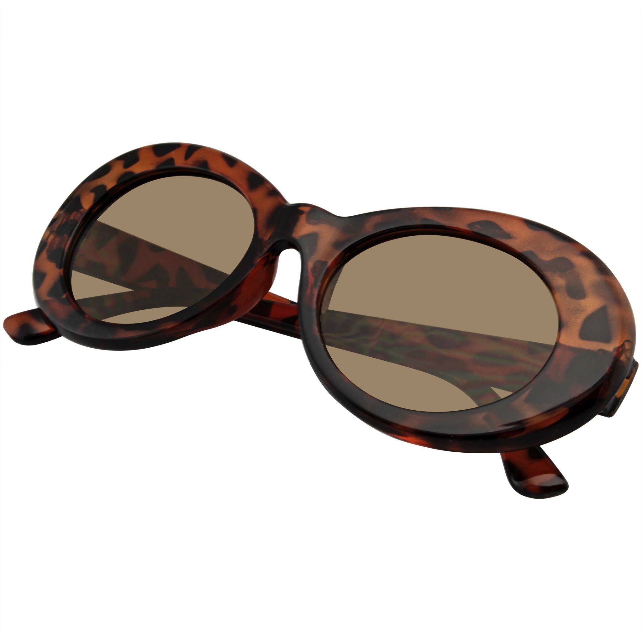 Emblem Eyewear – Großhandel Sonnenbrille – Damen – Retro Runde Oval Clout Runde 90er Jahre Farbverlaufs-Sonnenbrille10