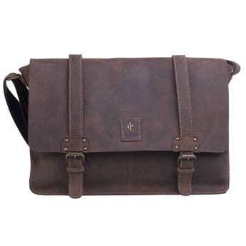 Borsa a Tracolla Grande in Pelle di Cactus - 7195 81 per la vendita all'ingrosso da parte di Mala Leather