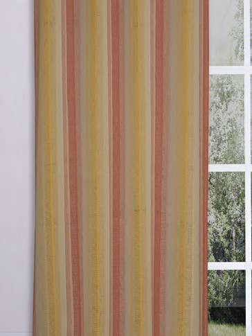 Izmir Ösenpanel, 140 x 260 cm, Rot für den Großhandel von IPC TEXTILES