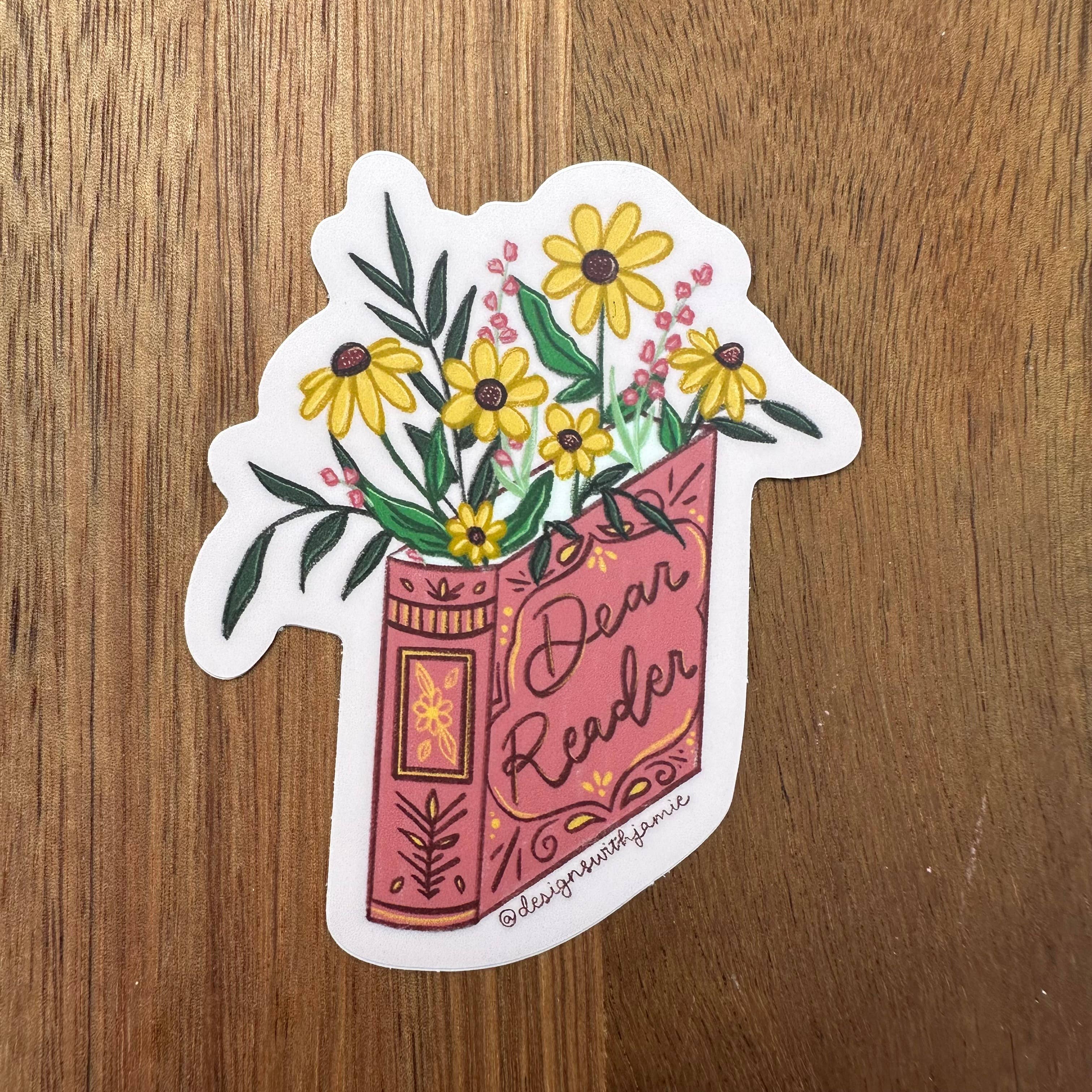 Designs with Jamie - Vendita all'ingrosso Adesivo - Adesivo Dear Reader2