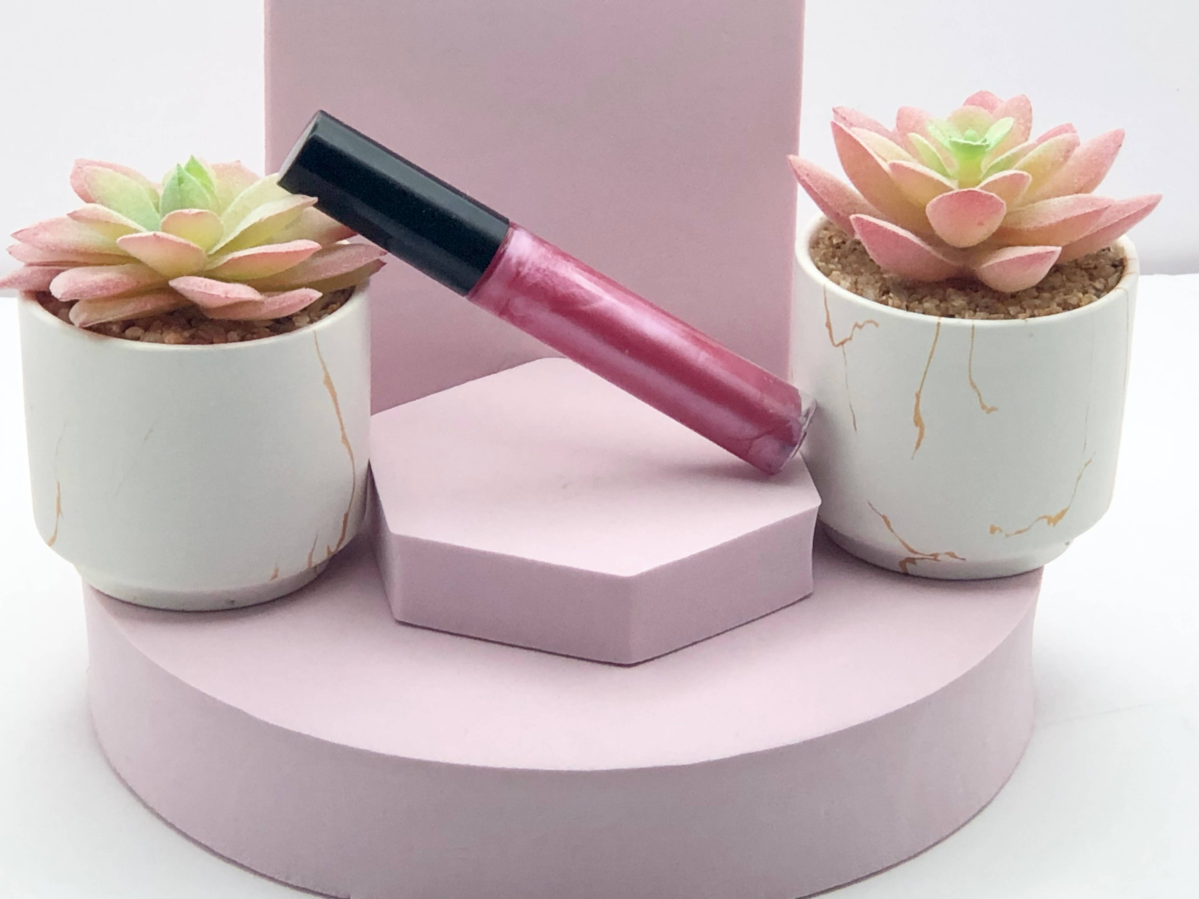 Cleo Nala - Wholesale Lip Gloss - Raspberry Cheesecake Lip  Gloss | Gift for Her | Beauty Gift3