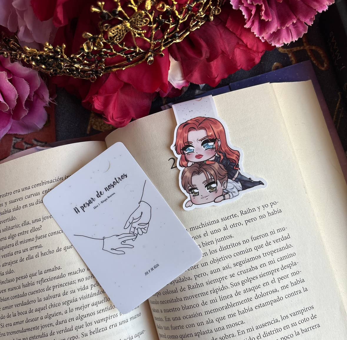 Alsace’s Art - Wholesale Bookmark - Marcapáginas Magnético "A Pesar De Nosotros1