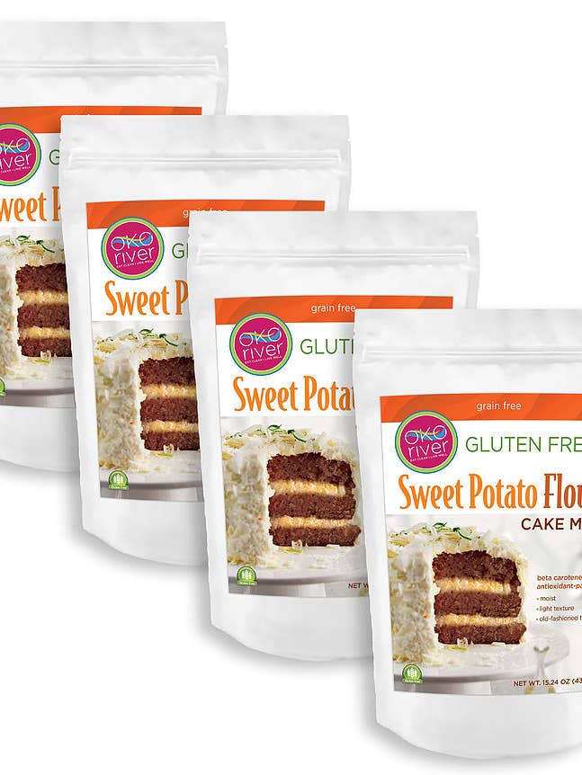 OKO River Sweet Potato Flour Cake Mix for wholesale by OKO River Sweet Potato Flour Cake Mix
