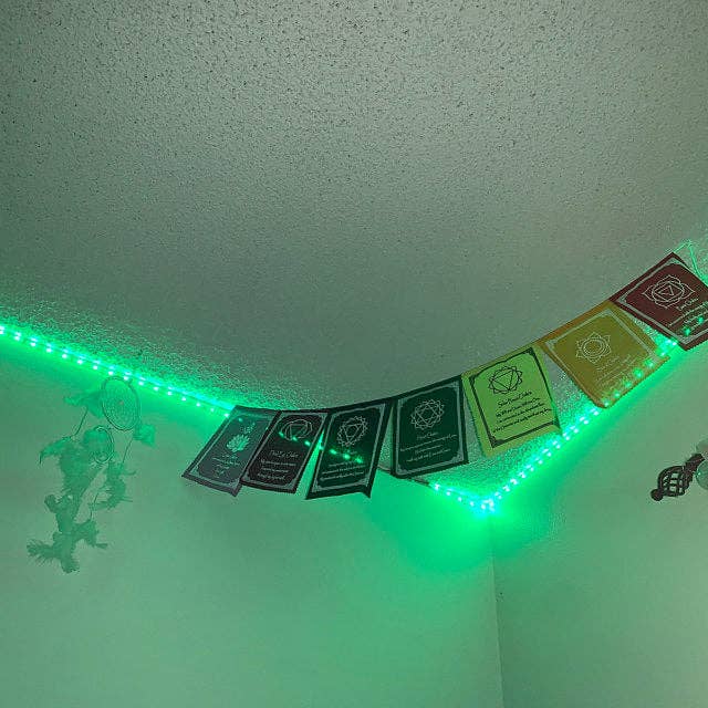 Like International - Wholesale Flag - 7-Chakra Prayer Flags Bright Decor3