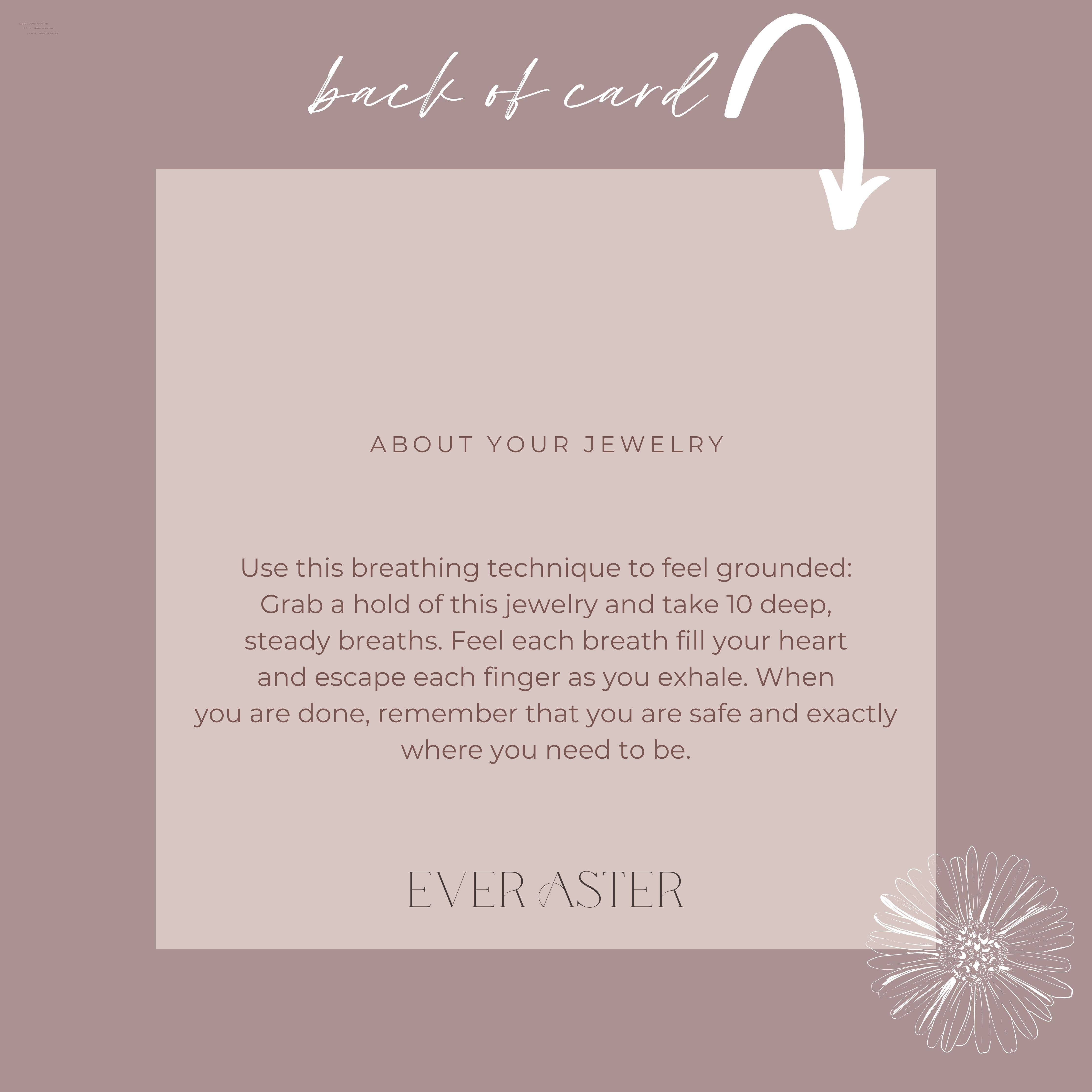 Ever Aster - Wholesale Pendant/Charm Necklace - Breathe Script Necklace2