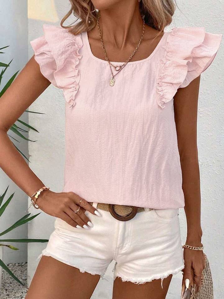 Frilled Blouse for wholesale by White Lotus Clothing