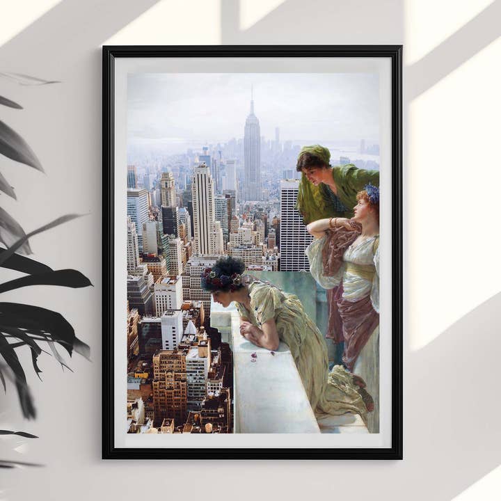 Impression d'art Vue de Manhattan pour la vente par Dikhotomy