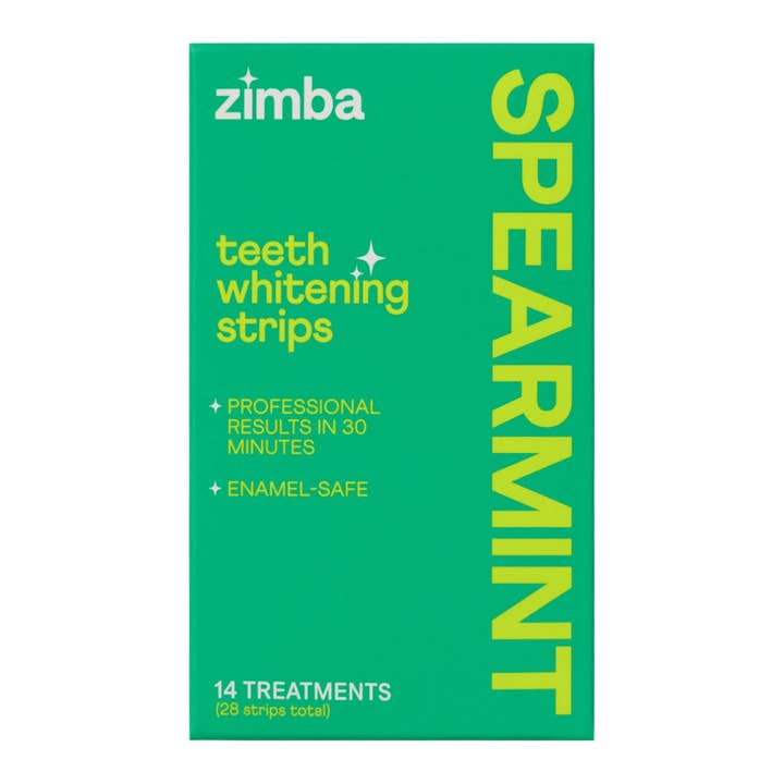 Zimba Whitening - Vendita all'ingrosso Sbiancanti per denti - Strisce Sbiancanti ai Denti alla Menta Verde