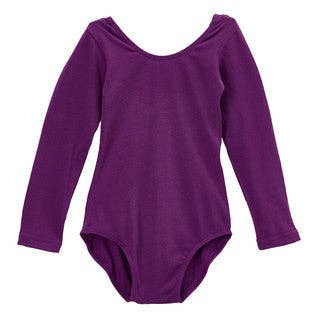 Justaucorps à manches longues violet pour la vente par Wenchoice