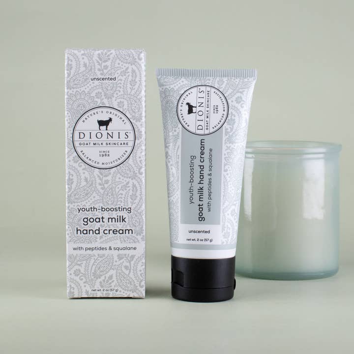Dionis Goat Milk Skincare - Wholesale Hand Cream/Lotion - Unscented Youth-Boosting Goat Milk Hand Cream