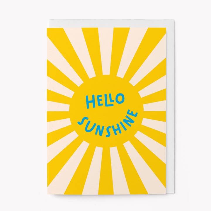 Graphic Factory – wholesale Friendship card – Hello Sunshine - Everyday Greeting Card0