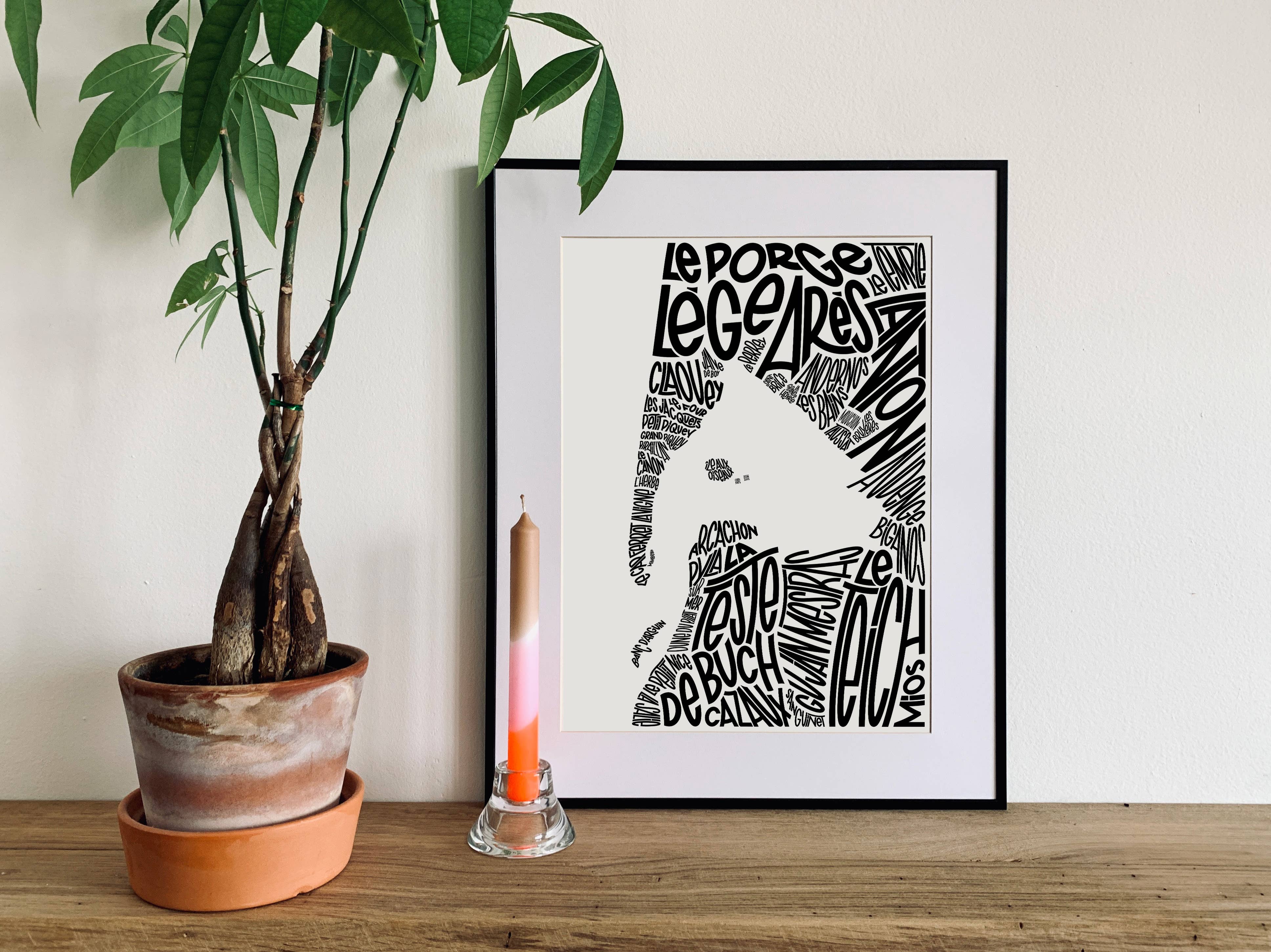 Les Petits Plans – wholesale Poster – Bassin d'Arcachon1