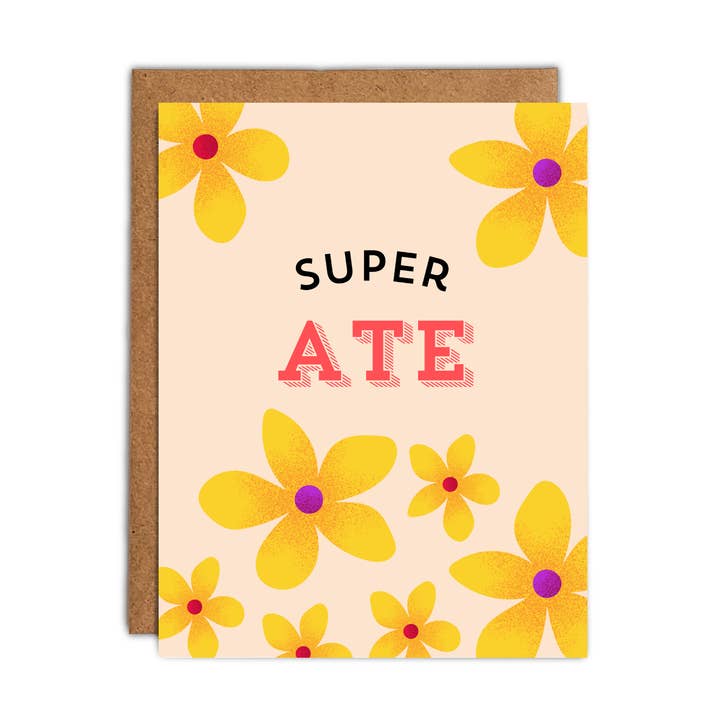 Super Ate Card | Love | Mother's Day | Filipino for wholesale by Paper Picture Mama
