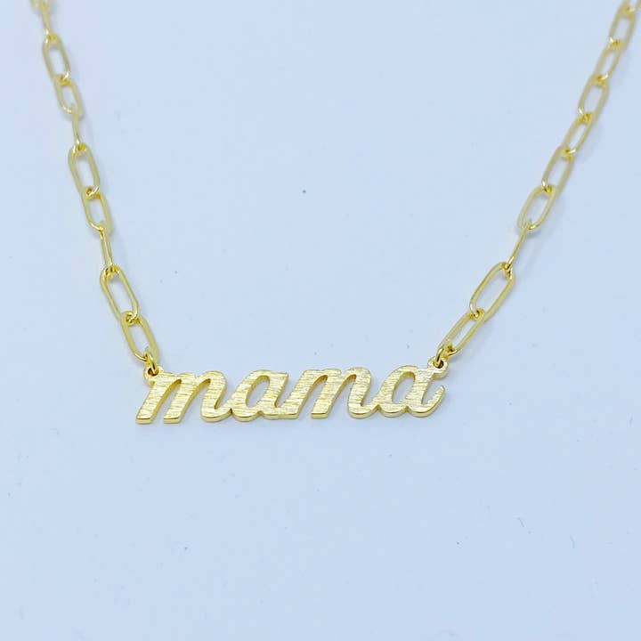 Mama Link Chain Necklace for wholesale by Ellison+Young