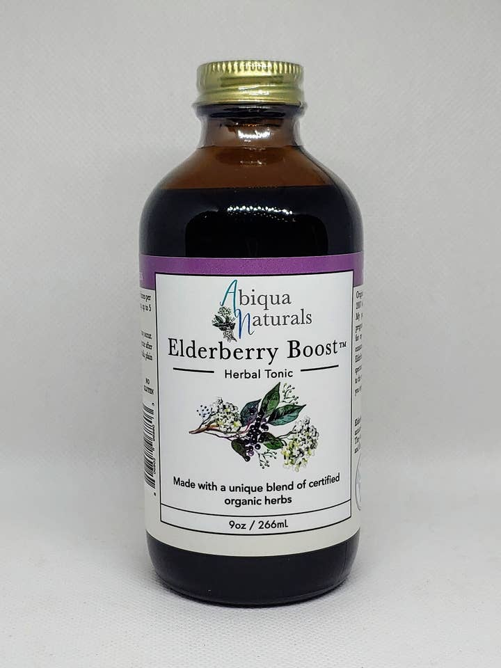Elderberry Boost - Étui pour la vente par Abiqua Naturals LLC