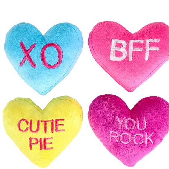 5" CONVERSATION HEART plush LLB Plush Toys and other Purchase Wholesale valentines plush. Free Returns & Net 60 Terms on Faire trending on Faire.