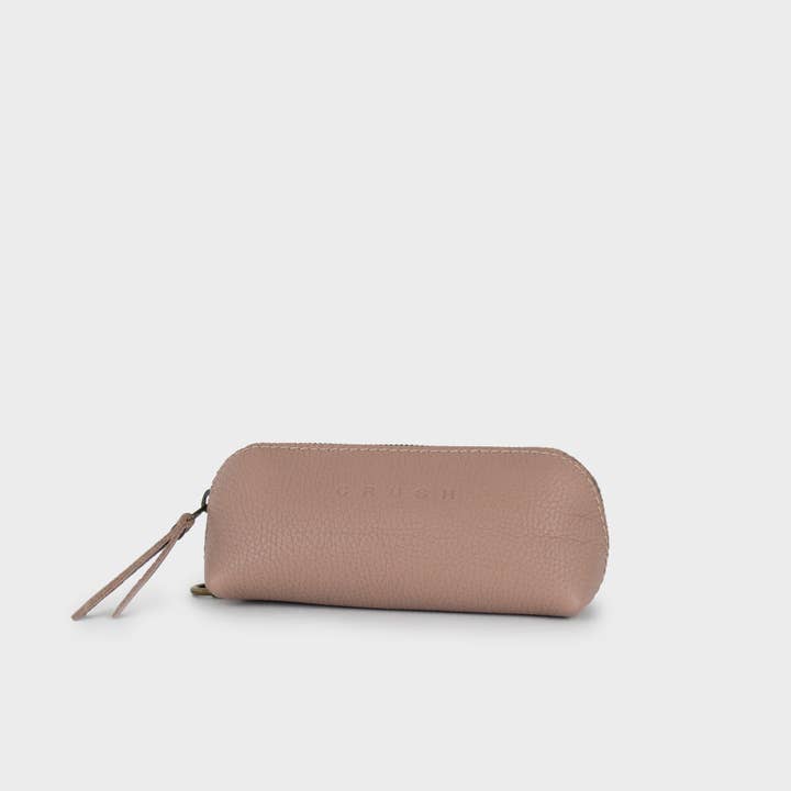 Federmäppchen Reisebox aus Leder. Mehrzweck-Etui. Lena M. für den Großhandel von CRUSH LEATHER GOODS