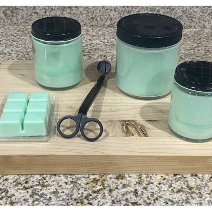 Sweet Grass Scented Candle for wholesale by Me Soy Happy Candle Co & More