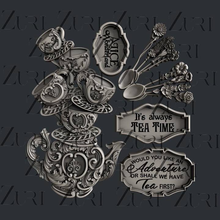 Tea Time for wholesale by Zuri Designs