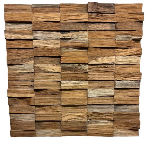 Asia West - Wholesale Gallery Wall Set - Geometric Wood Wall Art Panel- (16" x 16")11