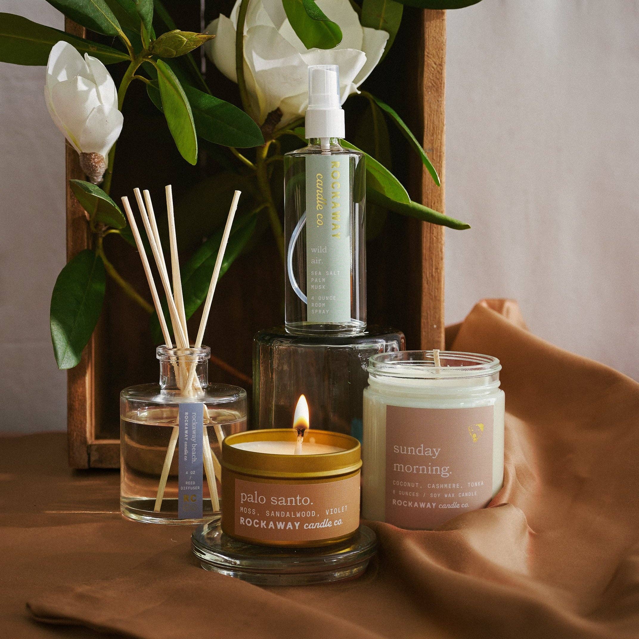 Rockaway Candle Co - Wholesale Jar/Filled Candle - Sunday Morning 8oz Candle1