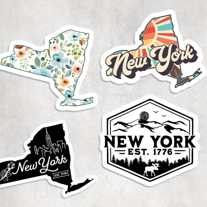 Expression Design Co - Wholesale Sticker - New York Stickers