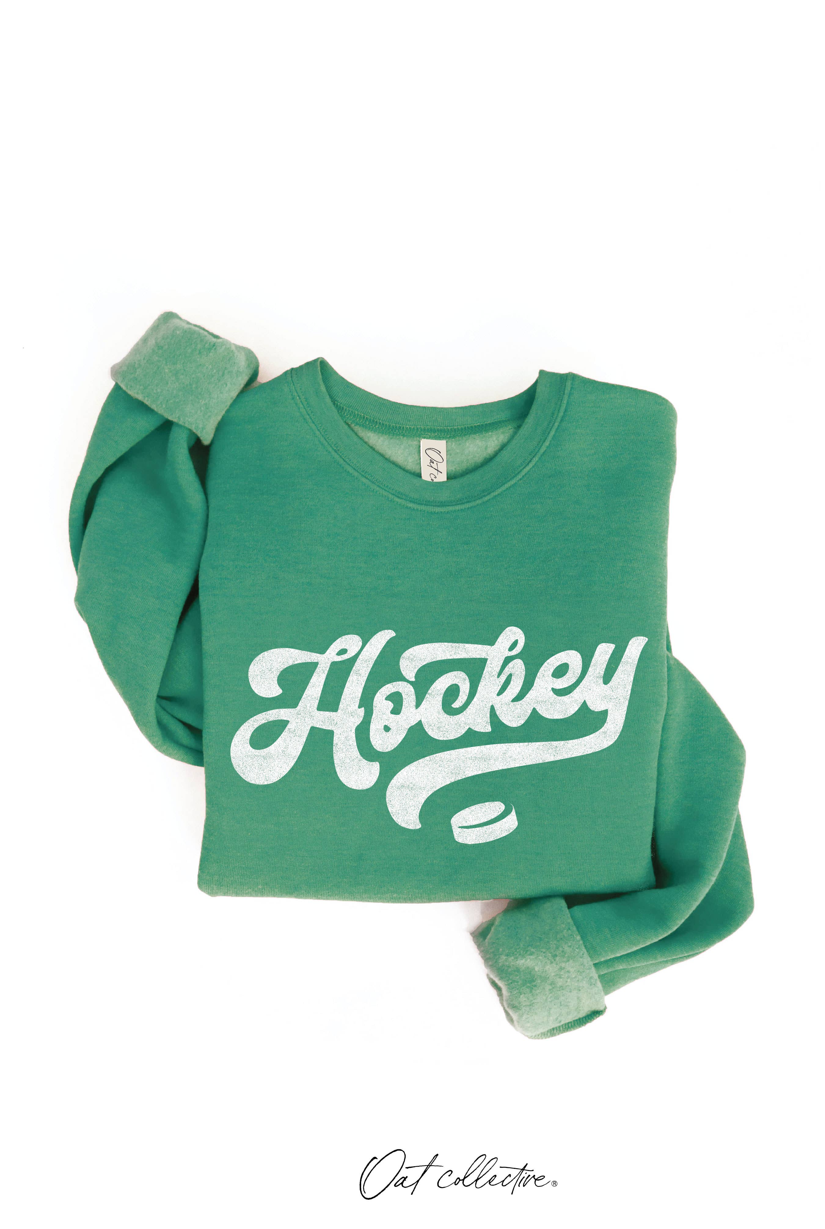 OAT COLLECTIVE - Vente Sweat-shirt à imprimés – femme - Chandail à motif HOCKEY1