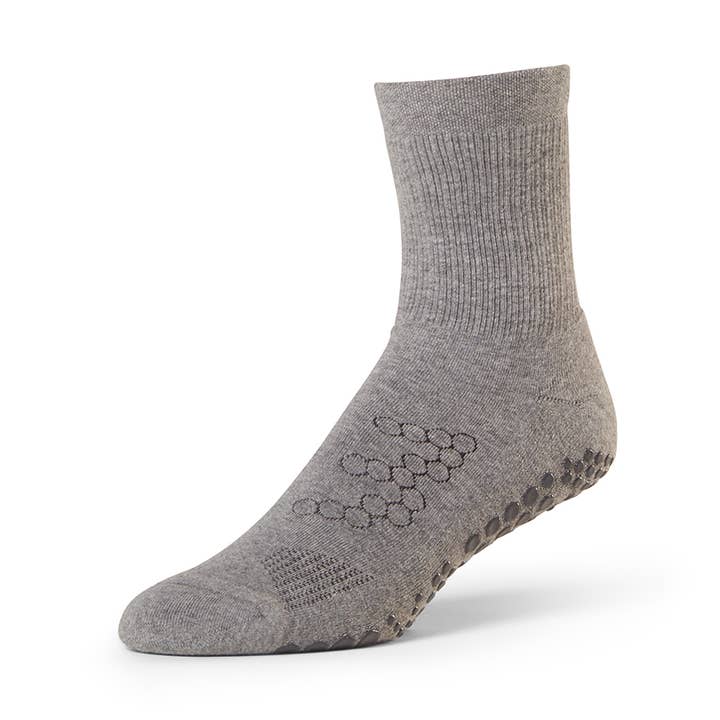 Base 33 - Wholesale Socks - Men's - Grip Crew Grey0