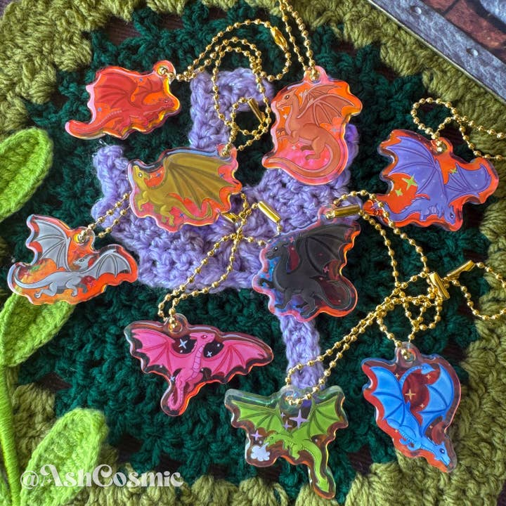 Mystery dragon charms for wholesale by Ash cosmic