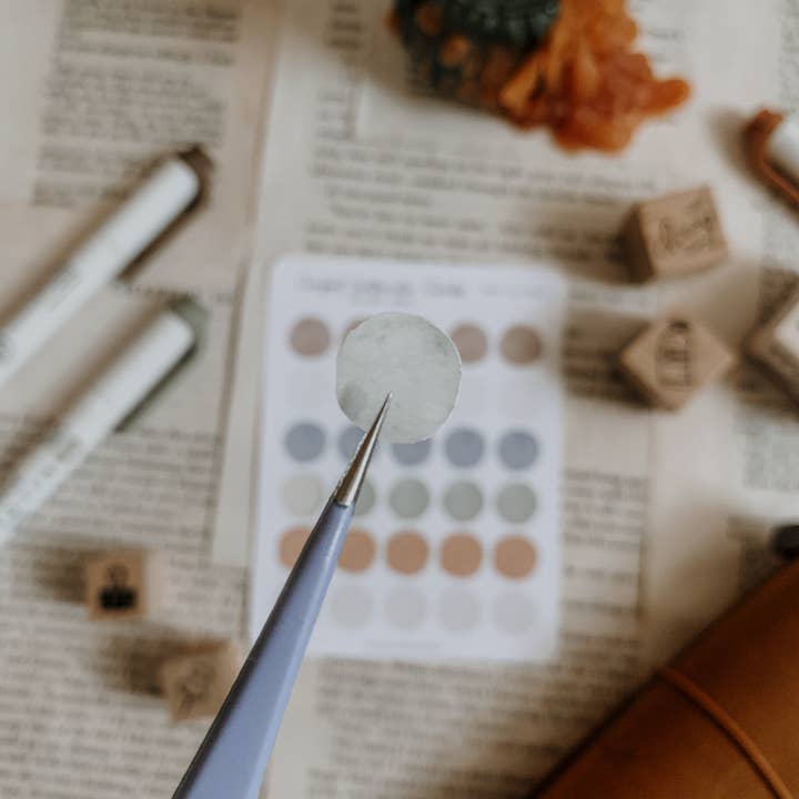 Savannah Scribbles Shop - Wholesale Sticker - Comfort Watercolor Circles Sticker Sheet3