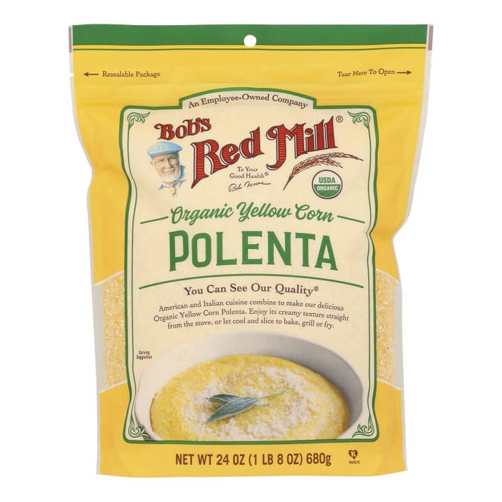 Everyday Supply Co - Wholesale Cornmeal - Bob's Red Mill - Corn Grits Polenta - Case Of 4 - 24 Oz