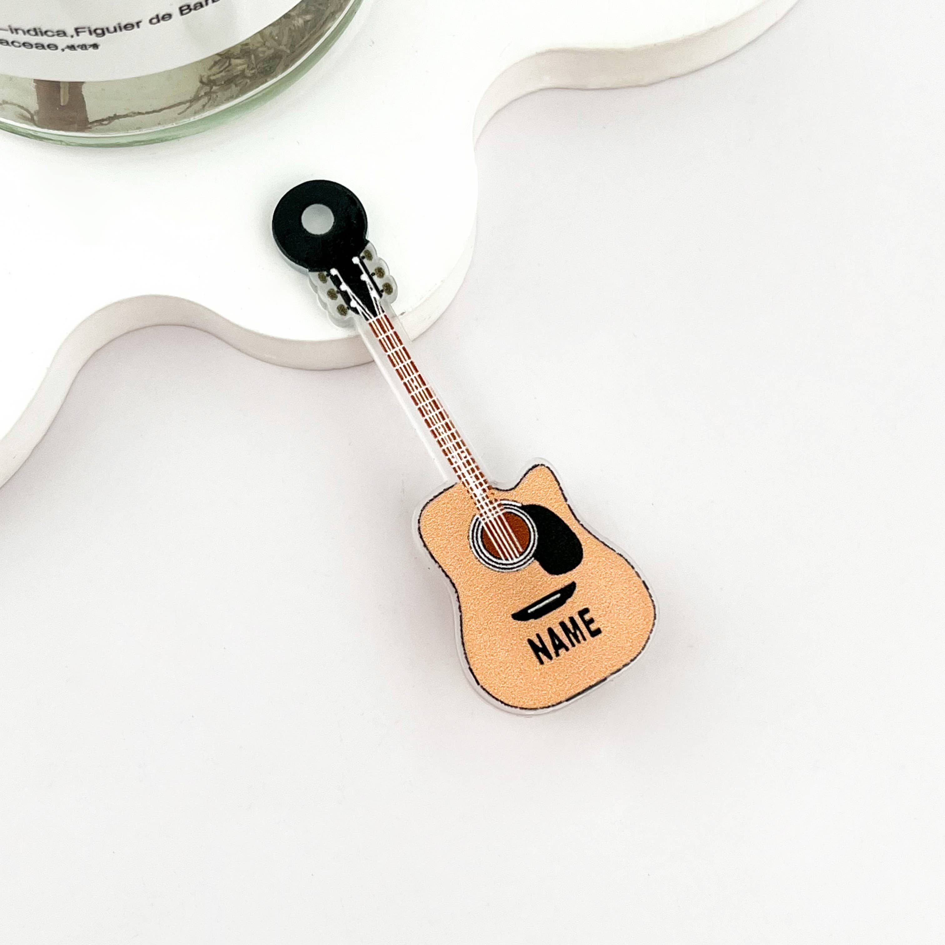 mildstyles - Wholesale Hair clip – Women’s - Acrylic Cool Guitar Charm Duckbill Hair Claw Clip 🎸🎶0