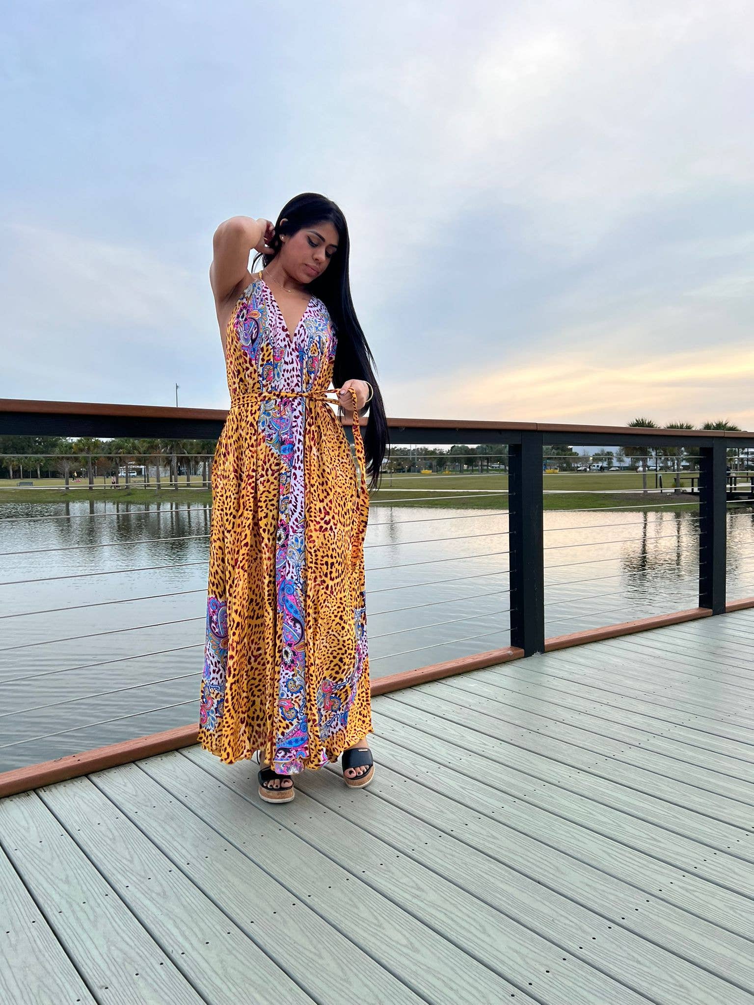 Foutaz LLC - Wholesale Kimono - Women's - One size Boho dress- CASE OF MIXED COLORS!4