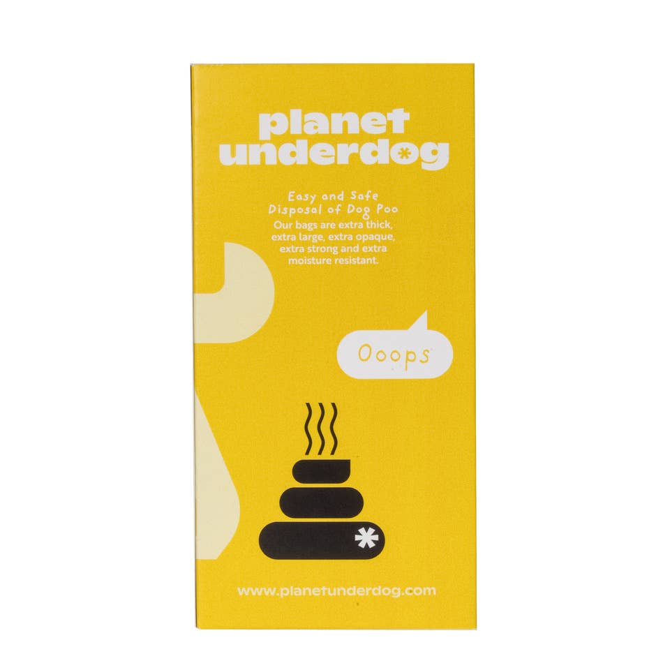 Planet Underdog Ltd - Vendita all'ingrosso Sacchetto per la cacca - Sacchetti per Cacca di Cane Ecologici - Sacchetti Compostabili2