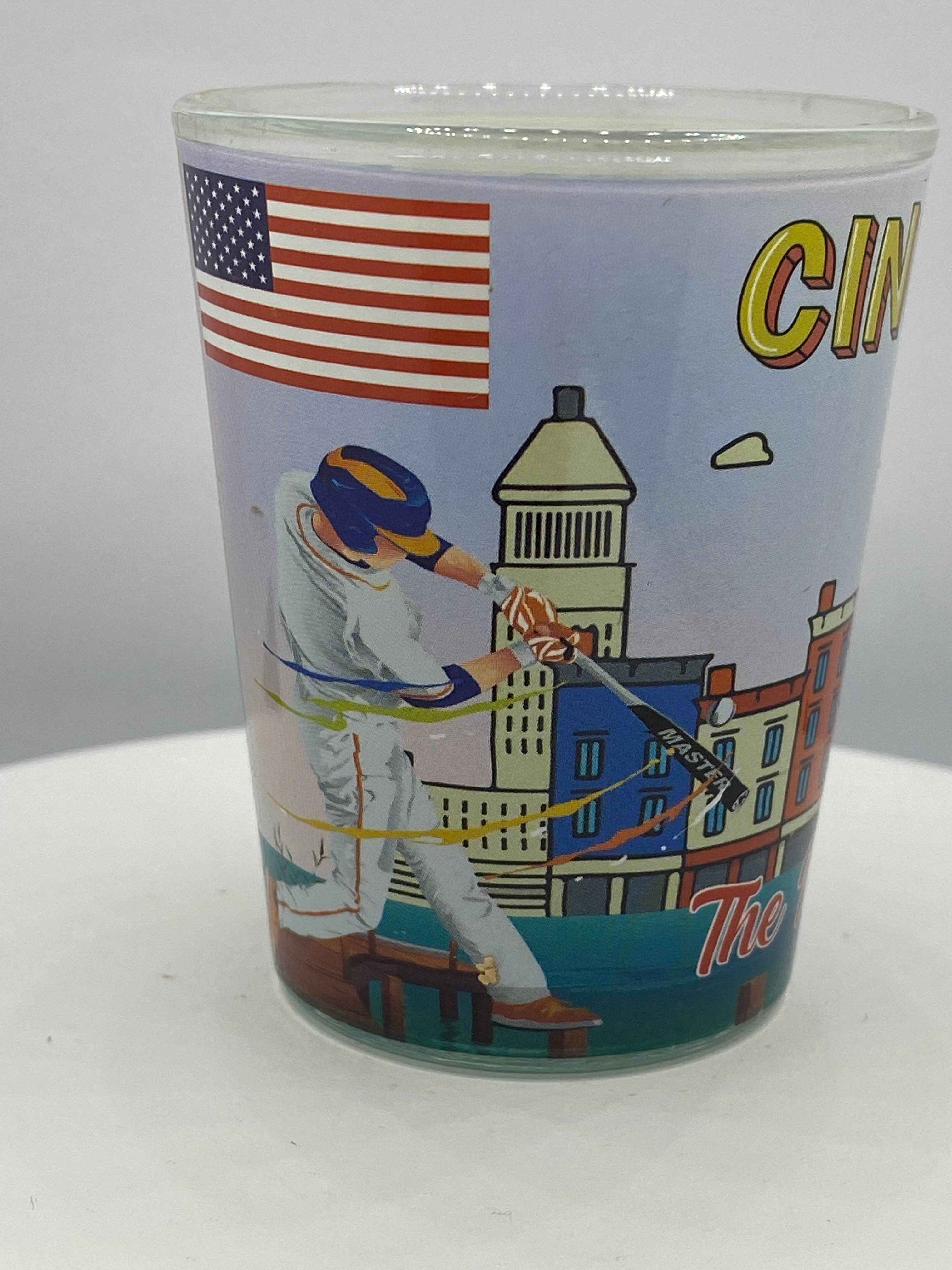 7 Star - Vendita all'ingrosso Bicchierino da liquore - Bicchierino Ohio «CINCINNATI» 2 oz3