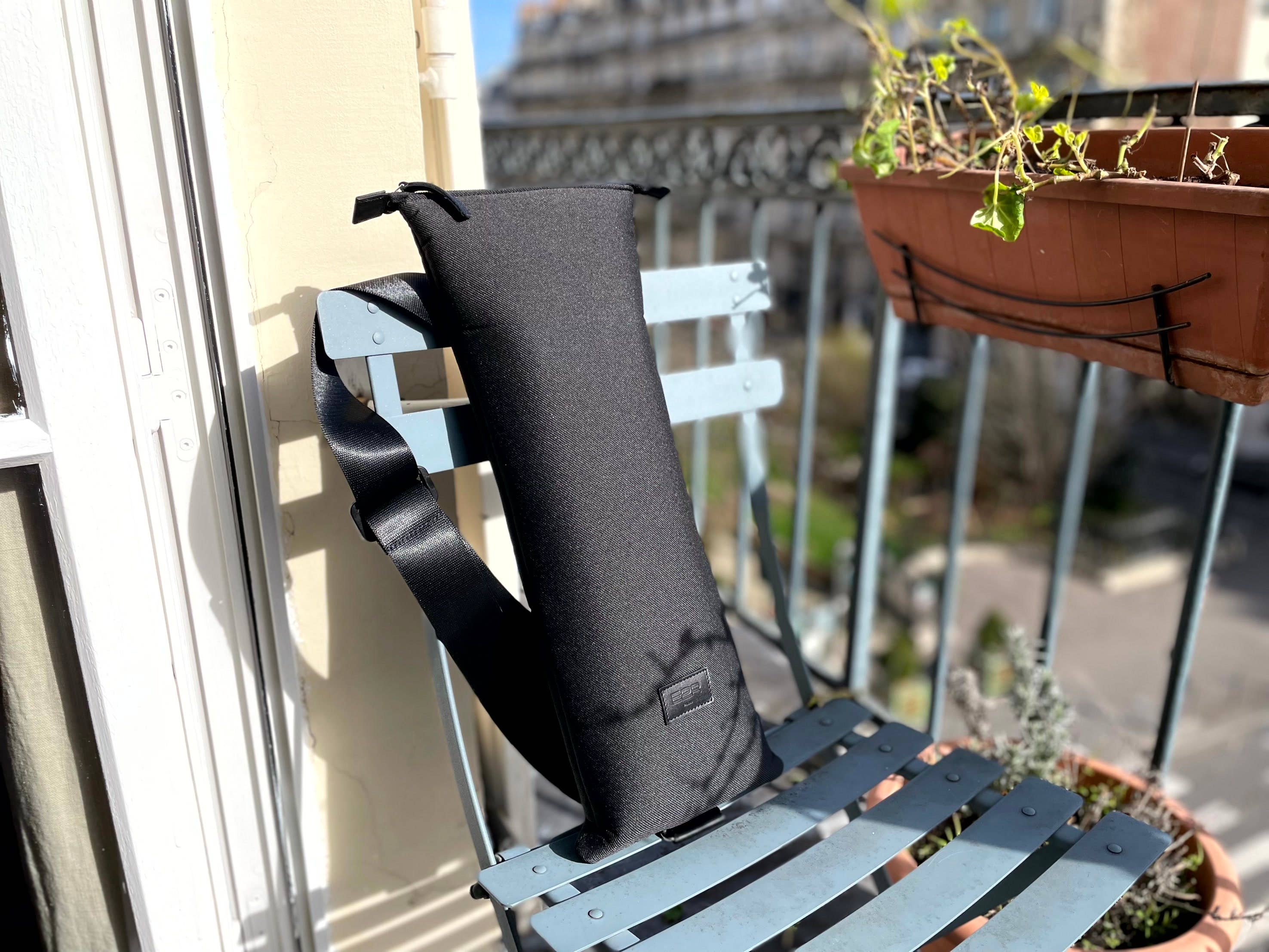 E2R PARIS - Wholesale Biking Accessories - Electric bike battery bag in upcycled fabric4