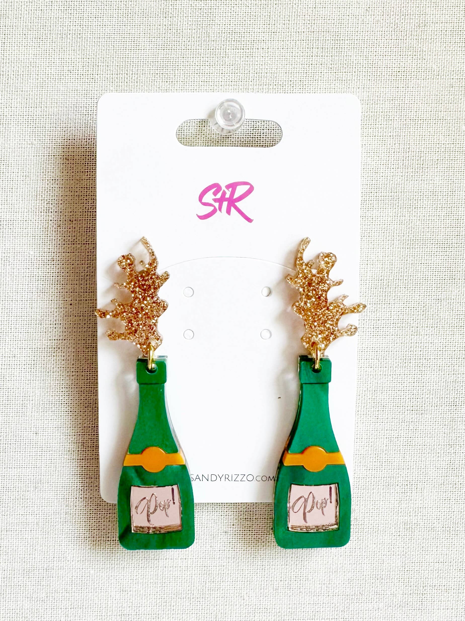 Sandy + Rizzo - Vente Boucles d'oreilles pendantes - Pendentif en acrylique Pop + Fizz2