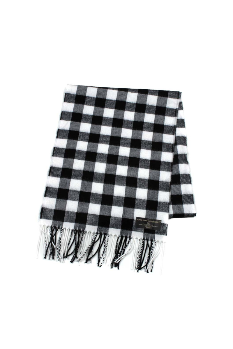 David And Young - Wholesale Scarf - Unisex - Softer than Cashmere PLAID BUFF Vegan Cashmere Touch Scarves39