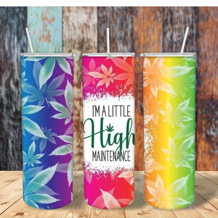 FloBama Girls Wholesale - Wholesale Insulated Mug/Tumbler - 20oz High Maintenance