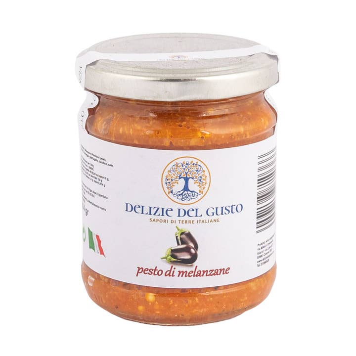 Auberginen-Pesto für den Großhandel von Delizie del gusto