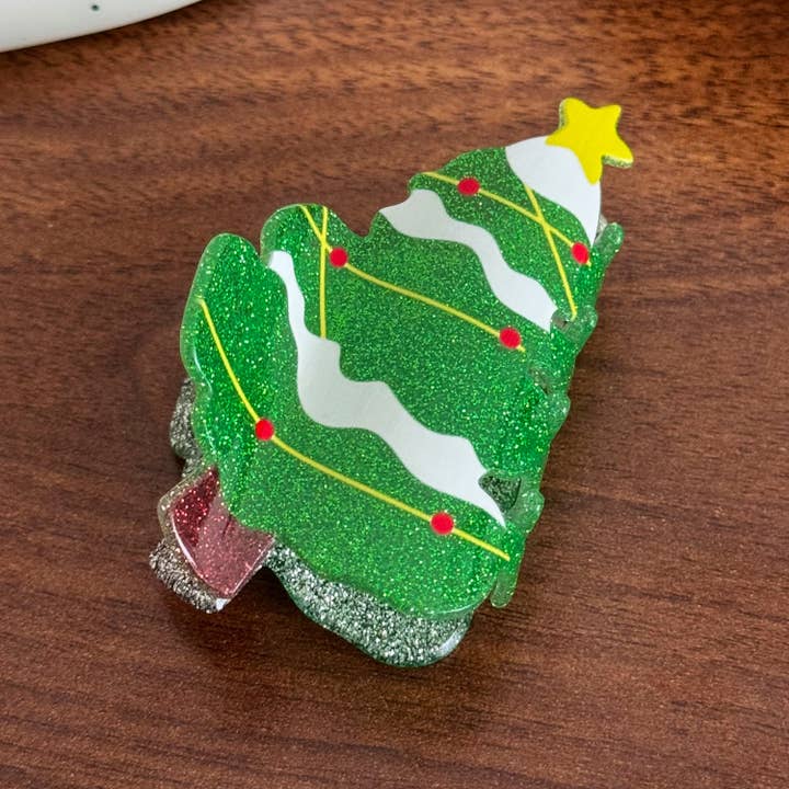 SoapElenGlen - Wholesale Hair Clip - Women's - Cartoon Christmas Series Hair Clip, Winter Snowman Hair Claw6