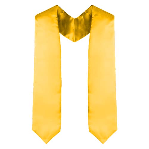 Anpassad Gold Graduation Stoles för wholesale av Cap and Gown Direct