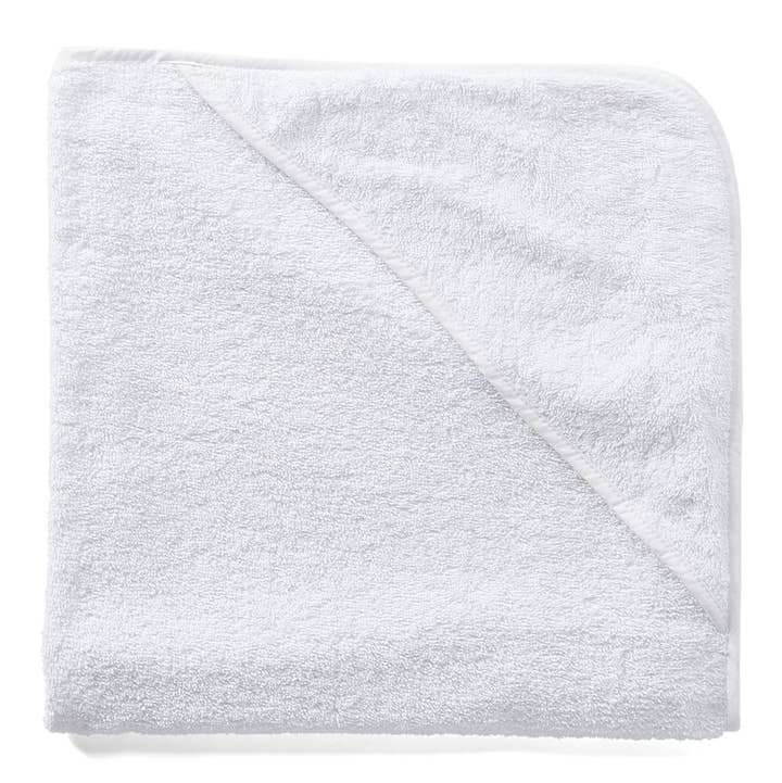 Rose Textiles - Wholesale Hooded Towel - Kids & Baby - Soild White Hooded Towel - White0