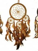 Capteur de rêves en 4 parties de 13 po pour la vente par Magic Touch Corp