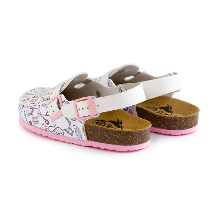 Haikon Hada (Calzame, Alster Komfort, Timoni) – Engroshandel Træsko – til kvinder – Sygepleje Rose Træsko Bio sygepleje og medicin3