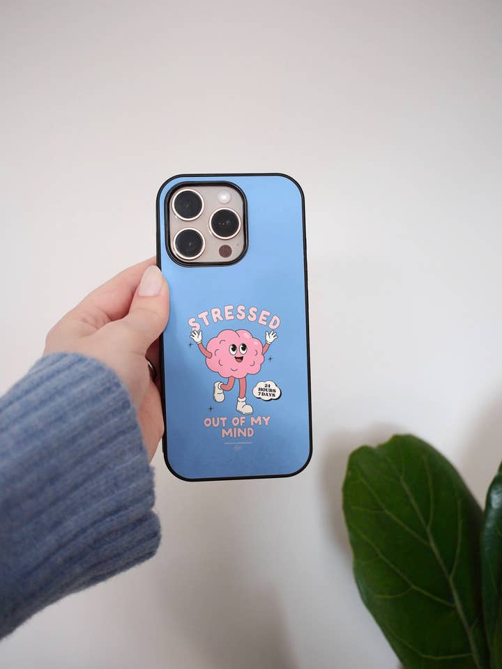 Stressad | Mobilskal för wholesale av Wisdom and Wonder Designs
