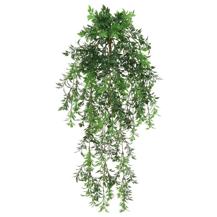 24" Tea Leaf Vine Hanging Bush With 147 Tips Faux and other Purchase Wholesale plastic hanging pots. Free Returns & Net 60 Terms on Faire trending on Faire.